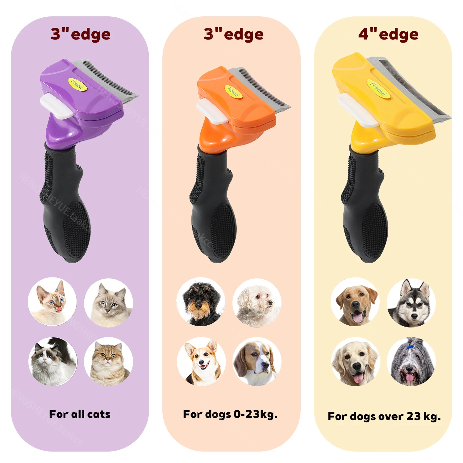 Cat Hair Removal Grooming Comb 6