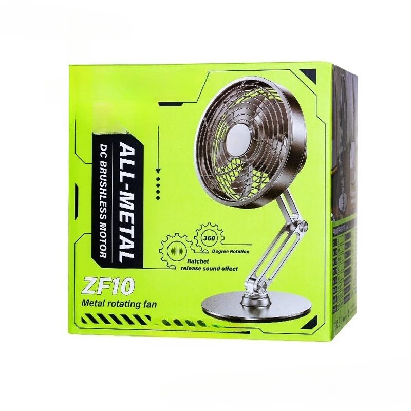 Rotating fan 360 degrees arbitrary rotation aluminum alloy bracket arbitrary folding RS-ZF10