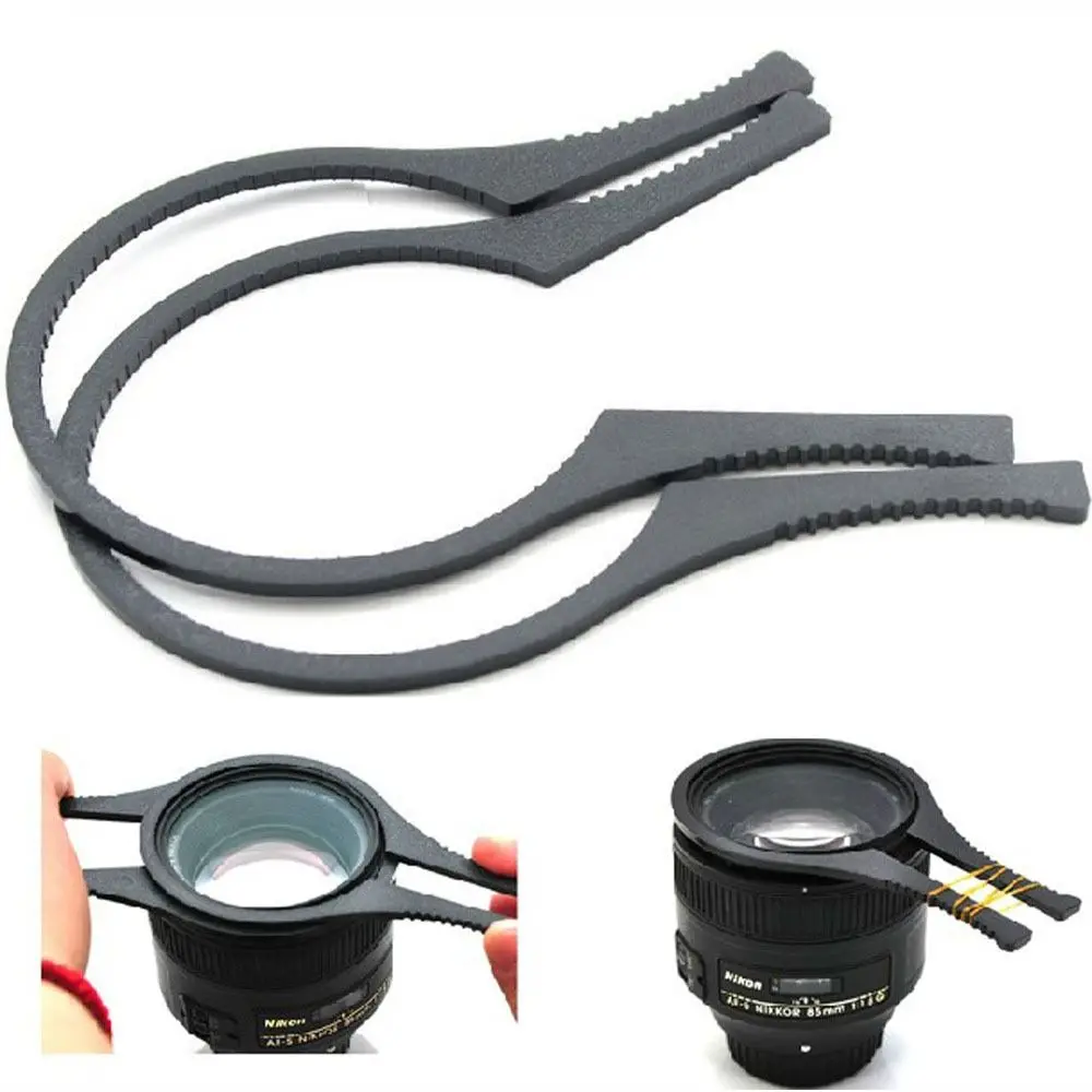 2PCS Portable Camera Lens Filter Wrench ABS Non-slip Filter Removal Wrench Tool Camera Accessories Spanner Kit