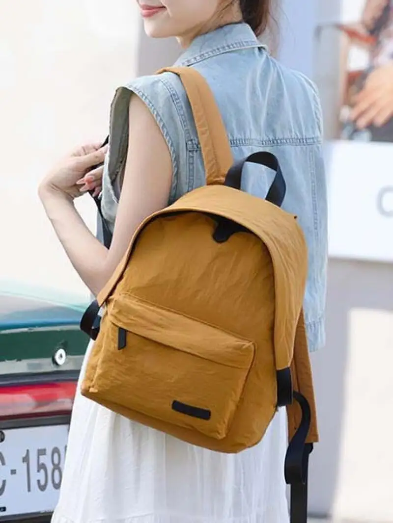 2026 New Trendy Fashion Backpack with Large Capacity Waterproof Design for Women's Commuting Comfort Backpack