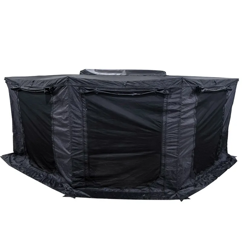 180 degree fan-shaped cloth 180 degree car-side tent fan-shaped tent quick open awning