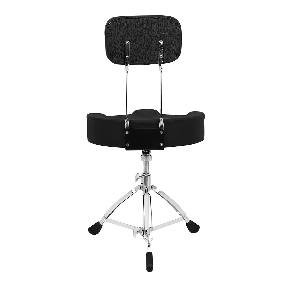Modern Minimalist Adjustable Saddle Stool Genuine Leather Bar Chair Musical Instrument Drum Chair Multifunctional with Backrest view 3