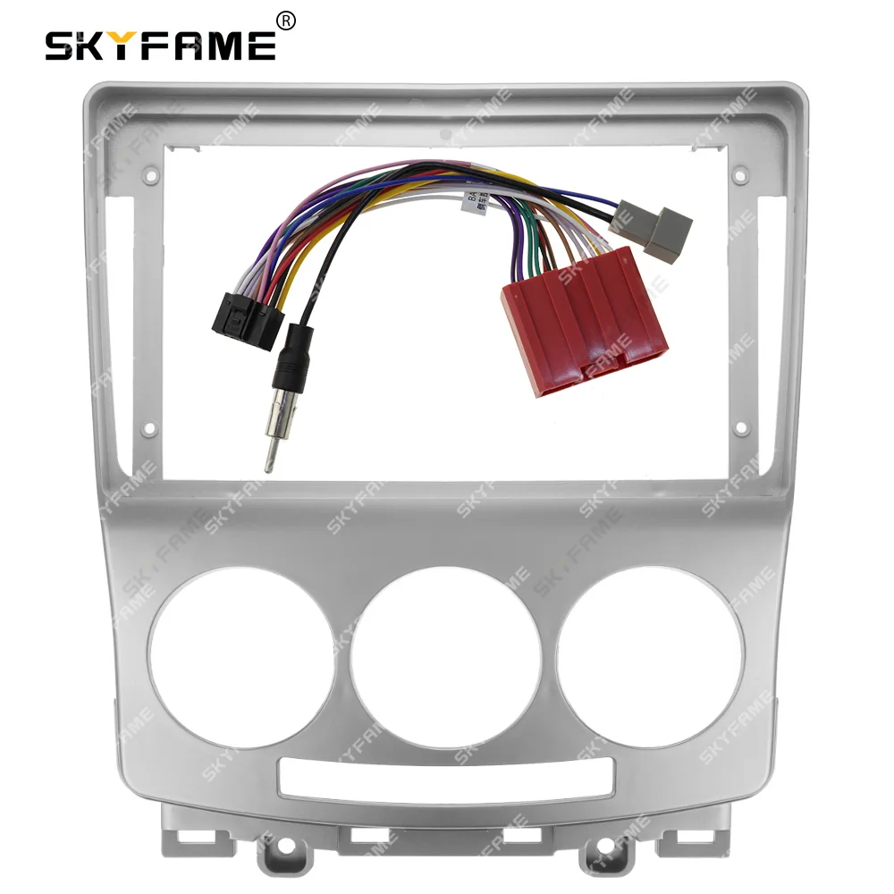 SKYFAME Car Frame Fascia Adapter Android Radio Dash Fitting Panel Kit For Mazda 5 Mazda5 Premacy Ford I-Max