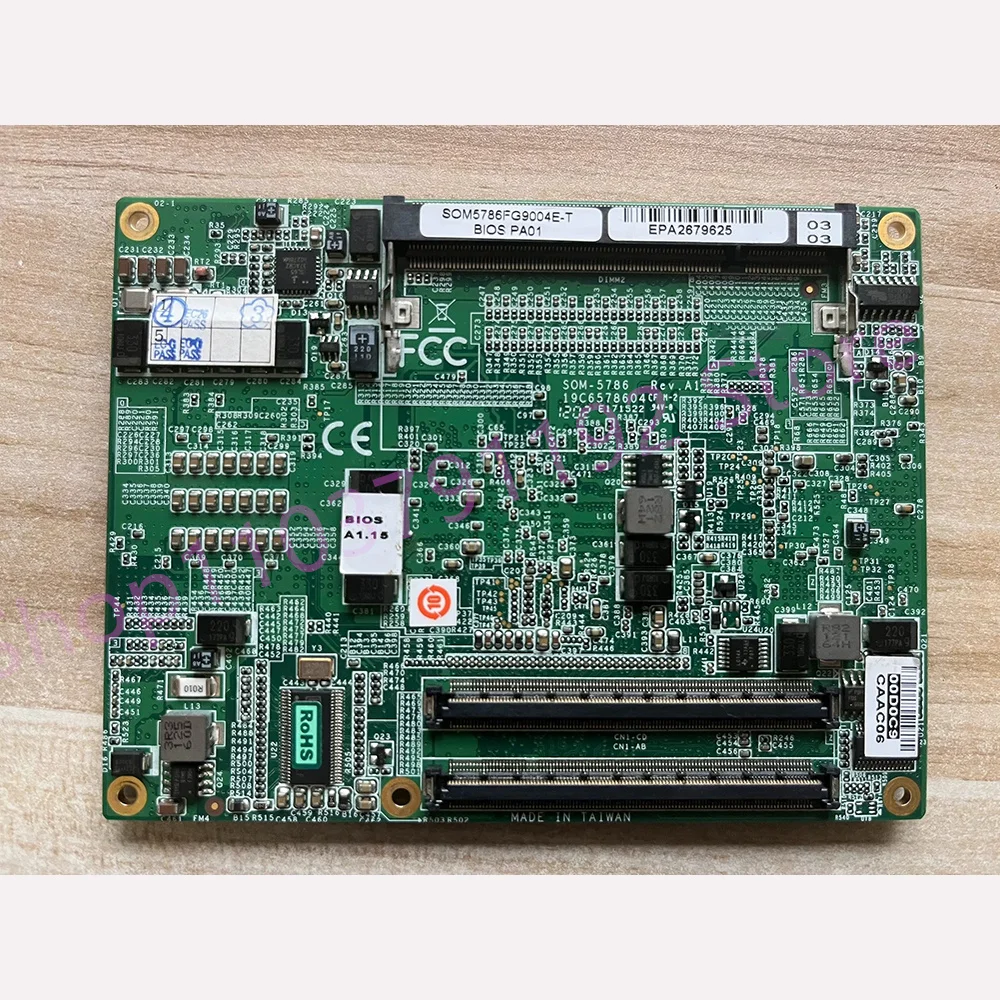 For Advantech Embedded Industrial Control Motherboard SOM5786FG9004E-T