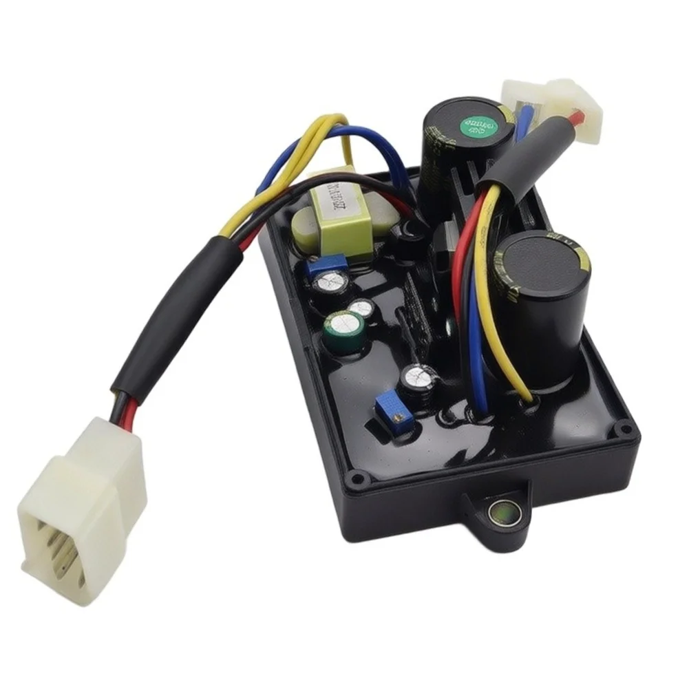 For Hj.5K25DH Automatic Voltage Regulator Board 2-Plug 10-Wire For Generator Welding Machine Single Phase 250V Stabilization
