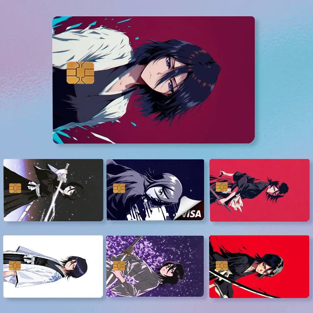 Bleach Rukia Kuchiki  Credit Card HD Stickers Premium matte film effectively prevents fingerprints and daily abrasion.