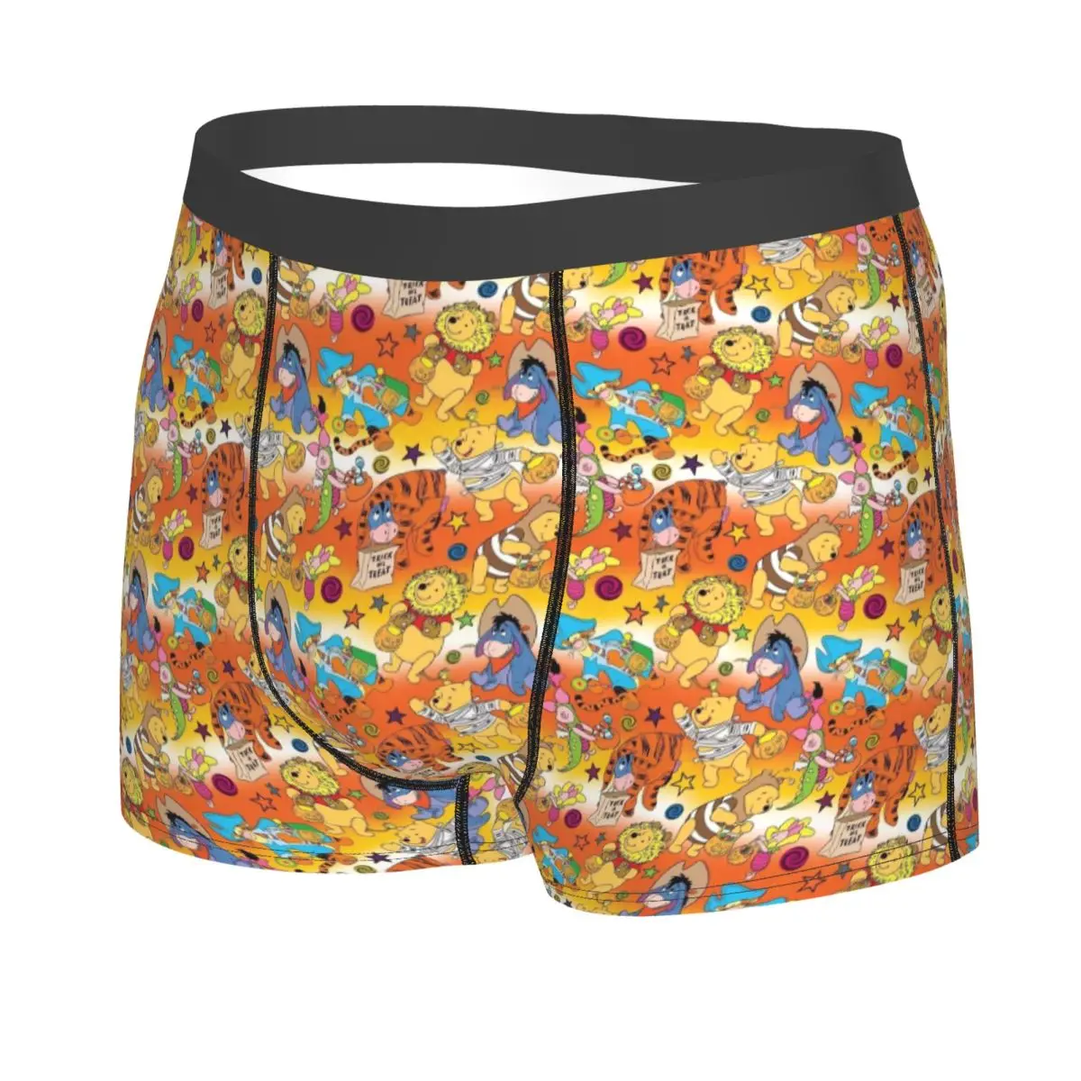 Ropa interior personalizada de animales de Winnie Pooh, calzoncillos Boxer con estampado clásico de animales, pantalones cortos transpirables, bragas