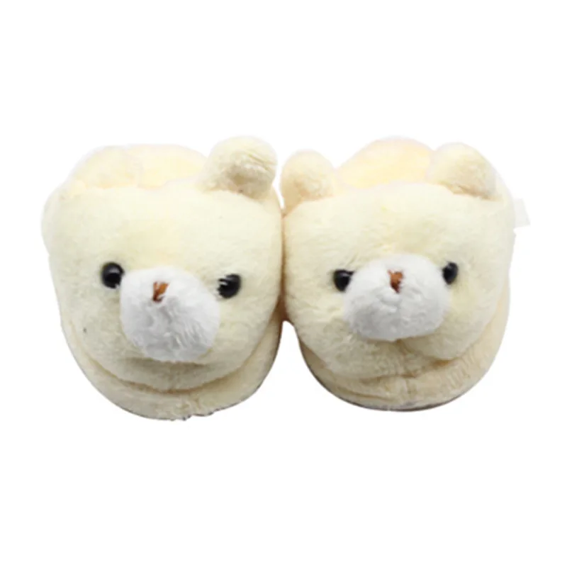 43cm Doll Plush Shoes Lovly Rabbit Fuzzy Slipper Hole Shoes Fit 18 Inch American Baby New Born Doll Accessories Festival Gift