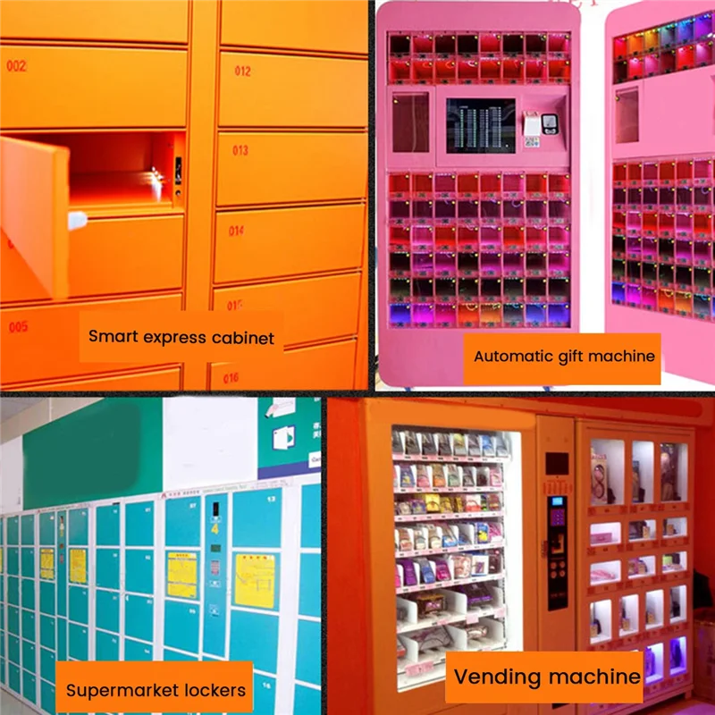 Дверные замки, 5 шт., 12 В постоянного тока, небольшой электромагнитный замок, автоматический торговый электрический замок, мини-дверь шкафа, электронный замок, прочный