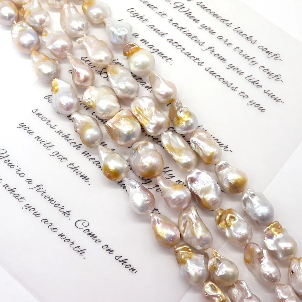 Irregular Baroque Natural Freshwater Pearl Beads for Jewelry Making Jewelry Materials Beads for DIY Jewelry Accessories Gifts