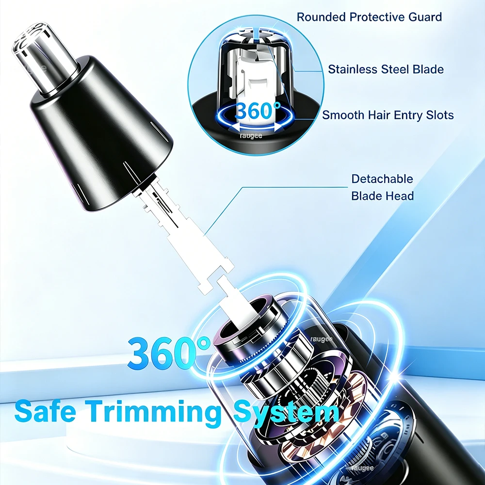 Dijital Ekranlı, 2 Kademeli Ay - Nose Hair Trimmer incelemesi ve fiyatı