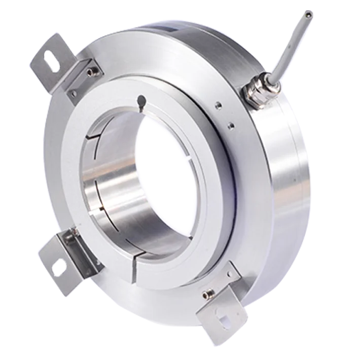 

K158 Rotary Large Shaft Optical Encoder 70-82mm Hollow Shaft 5-80000 CPR/PPR DC5V Incremental Encoder