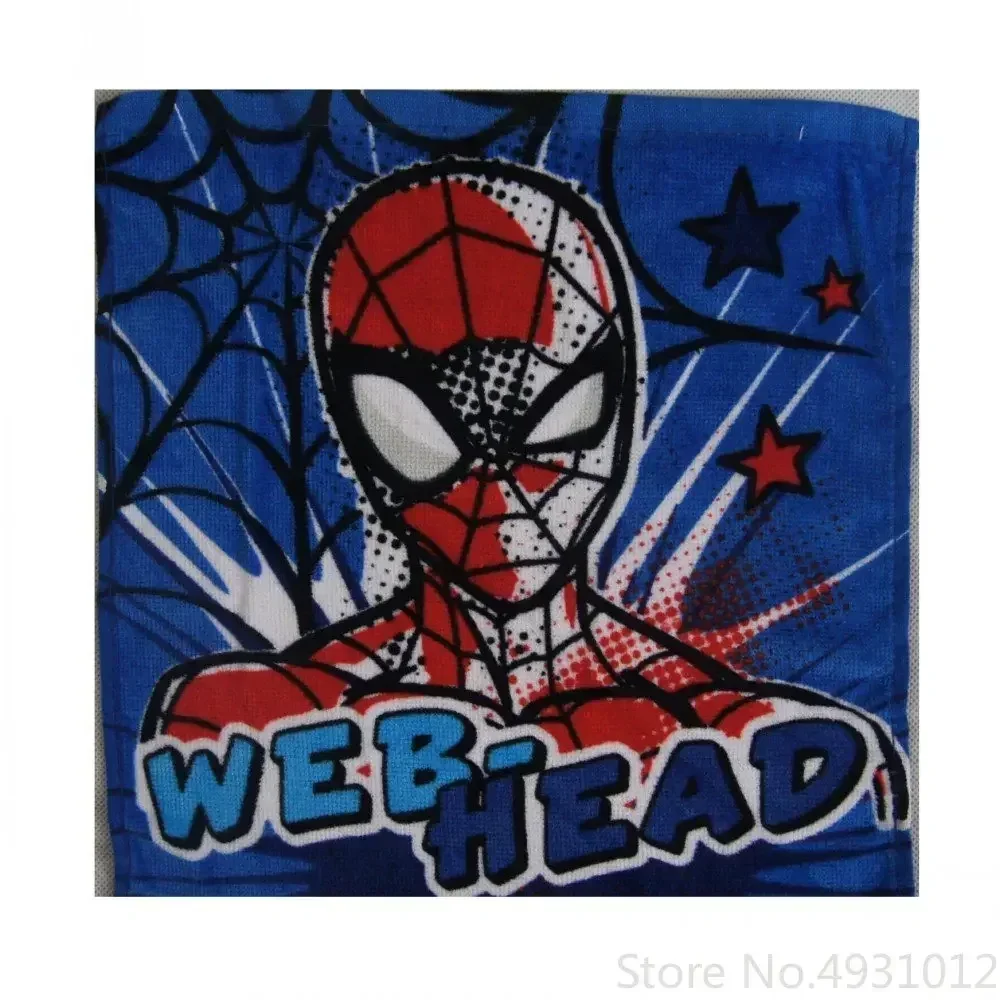 

Anime Avengers Spiderman Mc Queen Baby Soft Face Towels 30x30cm Cotton 100% Water Absorbing Soft Toddler Hand Towel 2pcs/lot