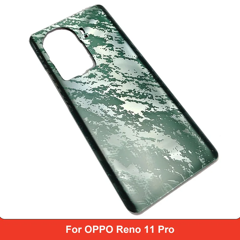2 PCS Battery Back Cover for OPPO Reno11 Pro back cover for OPPO Reno 11 Pro Repair Replacement Part