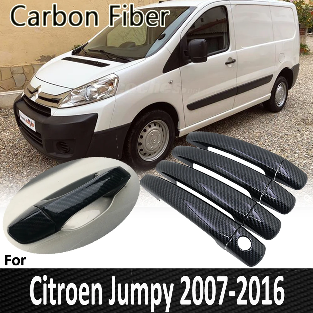 Pop for Citroen Jumpy Dispatch 2007 2008 2009 2010 2011 2012 2015 2016 Door Handle Cover Sticker Car Accessories