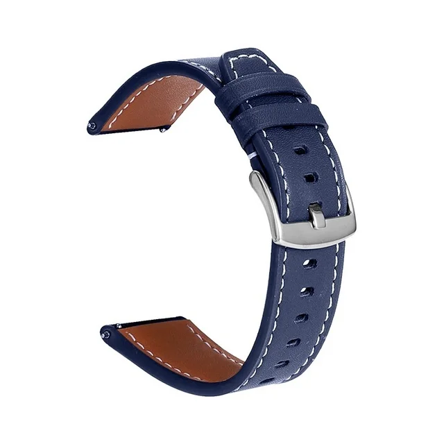 20mm 22mm Leather loop band For Amazfit Neo GTS 4/2/2e/GTS2 Mini/3 GTR 42/47mm/GTR2/2e/3/4/3 pro Bracelet Amazfit bip strap