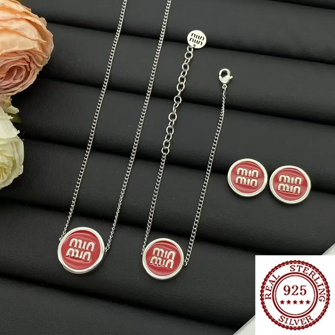 

2025 New Trendy DIY Pure Silver Classic Earnail Necklace Bracelet Women's High Quality Temperament Light Luxury Versatile Set