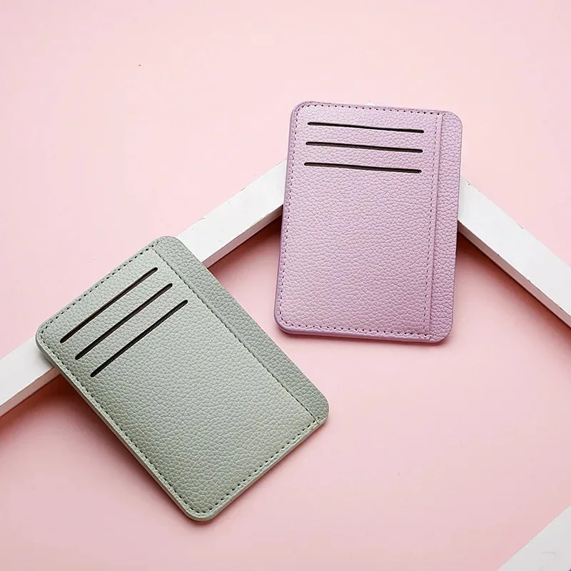 Ultra-thin Card Case Female Small Exquisite Large Capacity Multi-card Position Student Card Case Business Card Credit Card