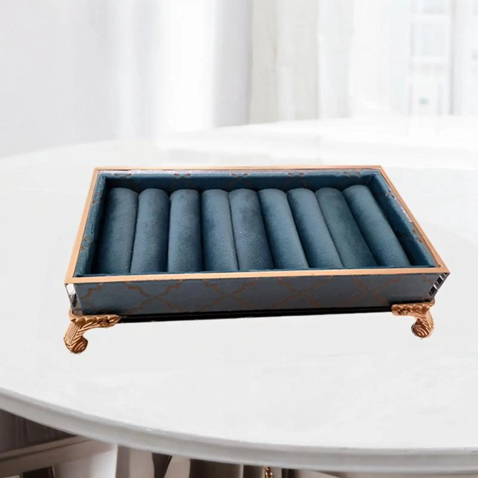

Jewelry Storage Tray Rings Display Holder Stand Display Props Drawer Rings