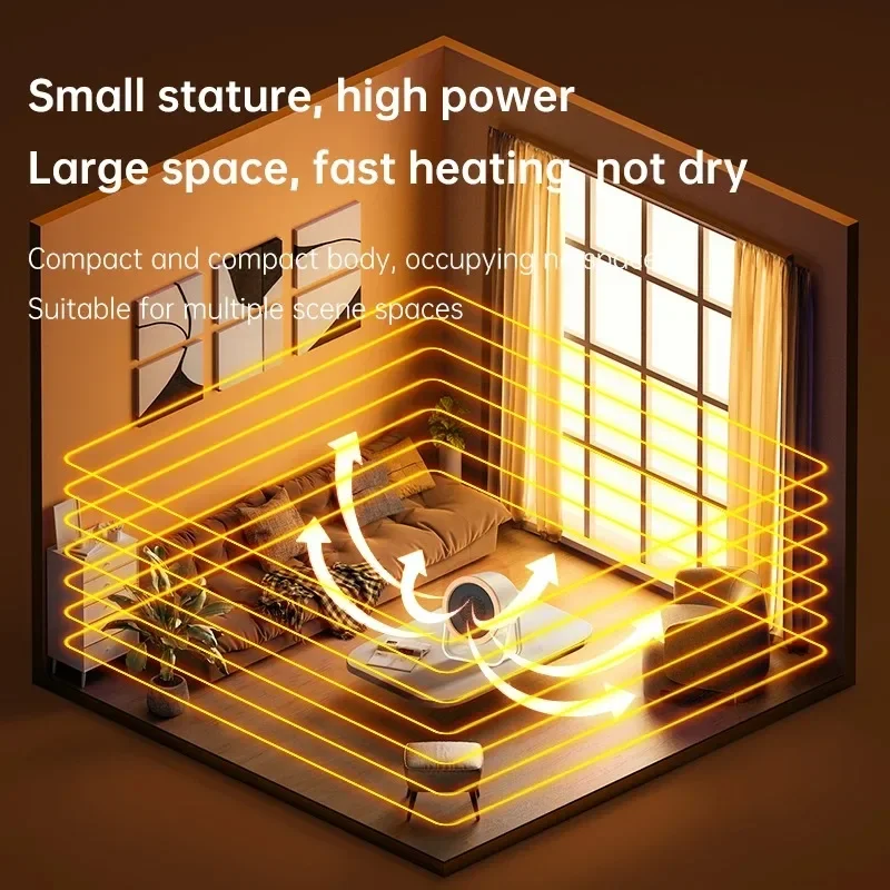 Xiaomi nuevo nuevo soplador de aire caliente ventilador de escritorio portátil estufa calentador caliente Mini radiador calentador de habitación de oficina invierno bajo consumo