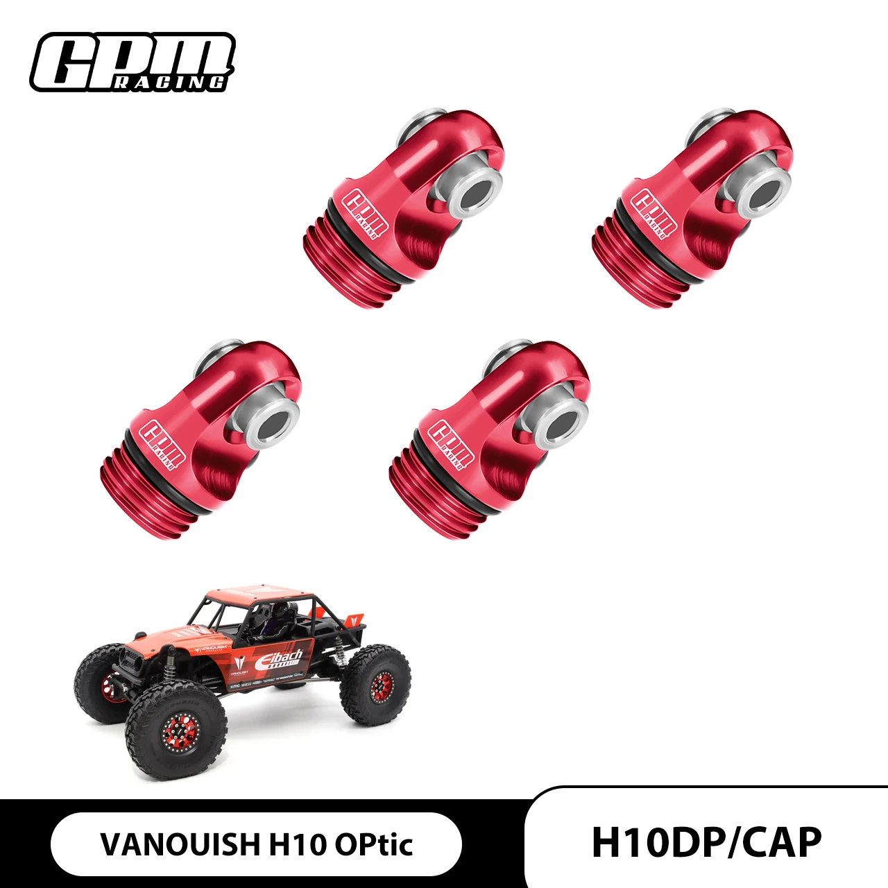 

GPM VANOUISH PRODUCTS 1/10 H10 OPTIC KIT-VPS09027 Для крышки амортизатора из сплава 7075-T6