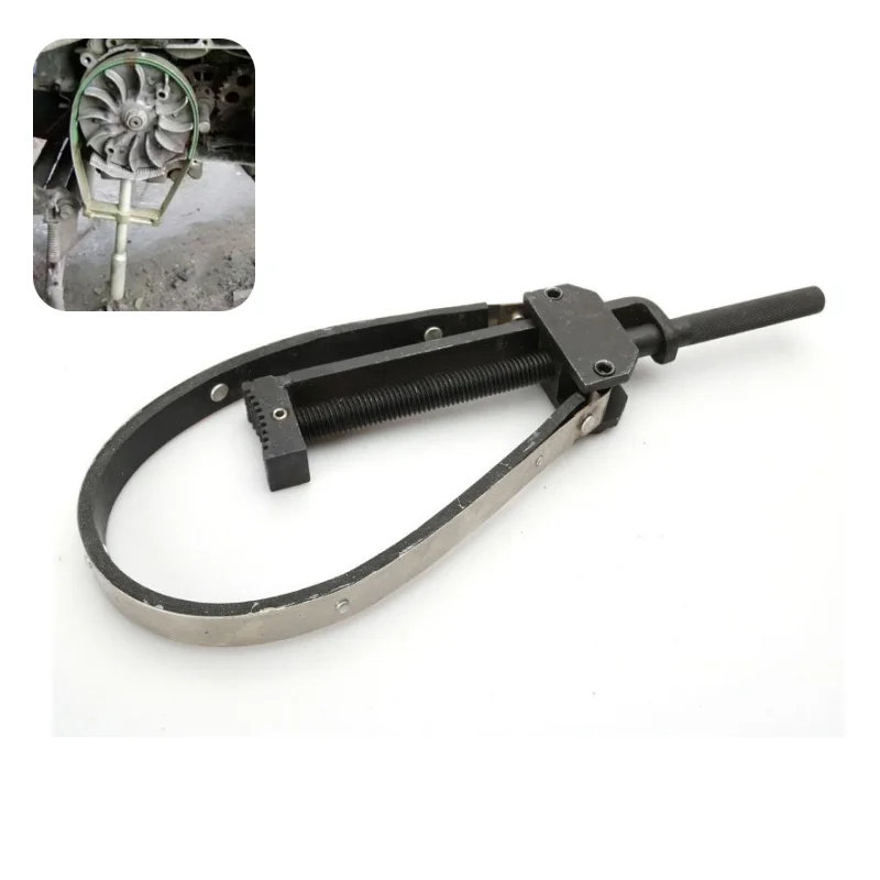 Adjustable Flywheel Fixed Wrench Clutch Repair Puller Tool Motorcycle Flywheel Holder Tool 330MM/13 in Pulley Tighten Device
