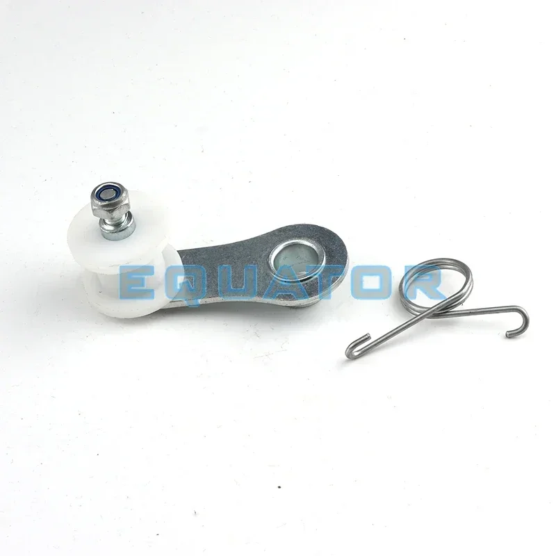 

2022 New Motorcycle Mini Bike Chain Roller Tensioner Replacement With Rollers+Spring Accessories