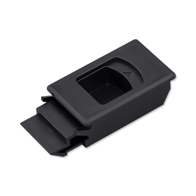 Free Shipping 7pcs DK725 Plastic Plane Sliding Lock Quick Installation Side Door Latch Cabinet Box Latch