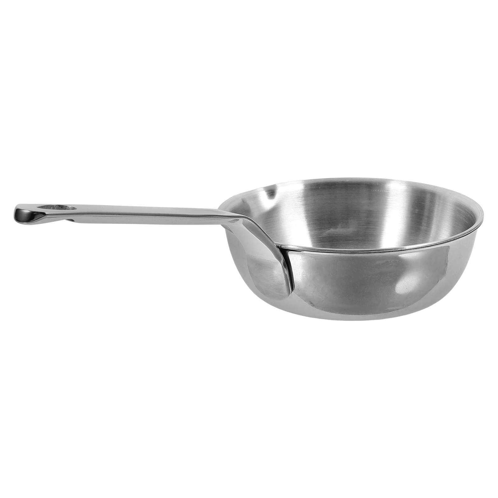 

316 Stainless Steel Nonstick Frying Pan Flat Bottom Japanese Egg Omelette Mini Sauce Small Fry Cookware Kitchen Oil Heating Pan