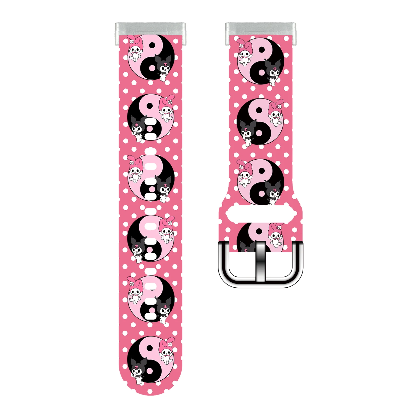 

SANRIO Series Printed Strap for Fitbit Sense 2/1 Watchband Replaceable Bracelet for Versa 4/3 Watch Band for Women as a Gift