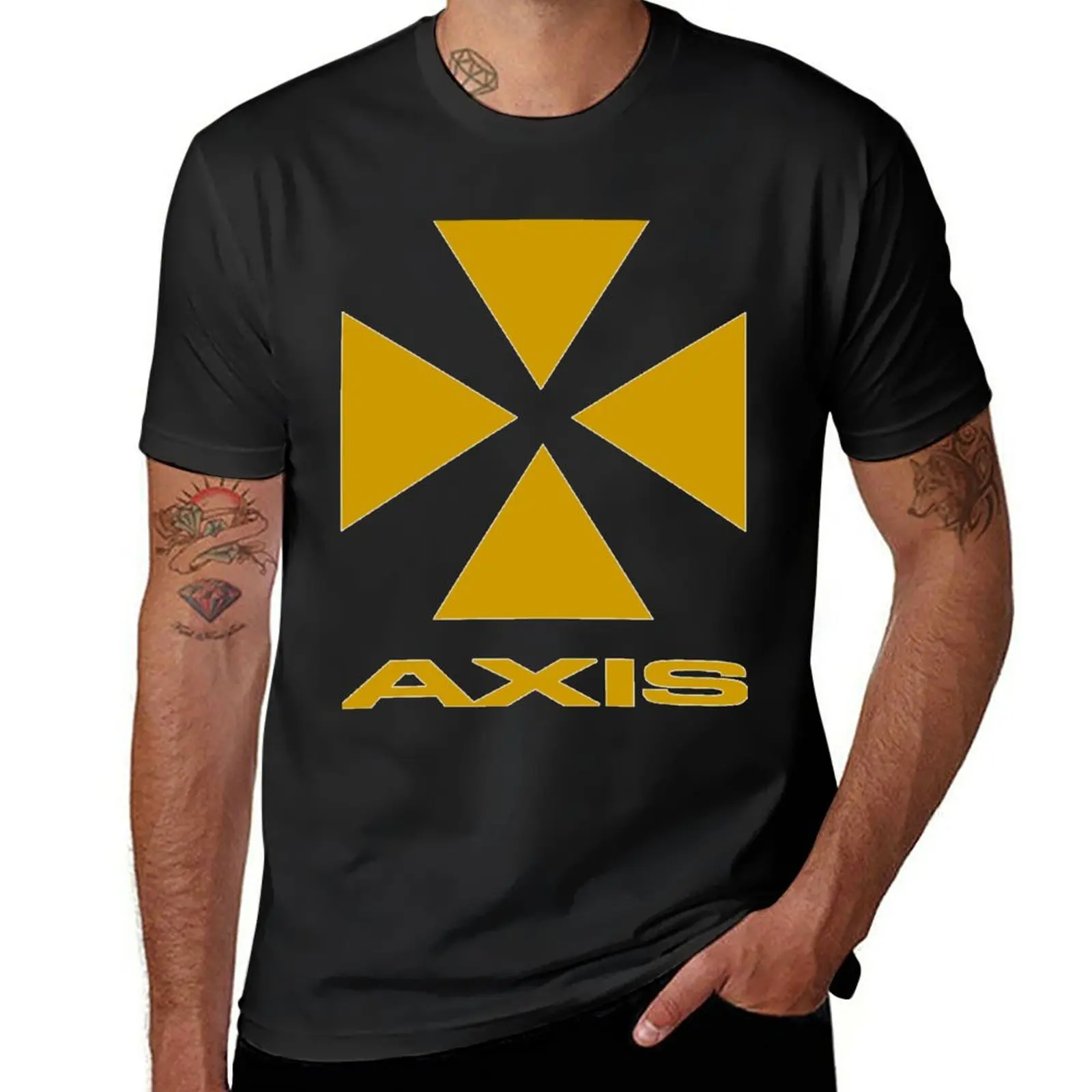 

New Axis Records T-Shirt T-Shirt Short sleeve tee aesthetic clothes mens t shirts casual stylish