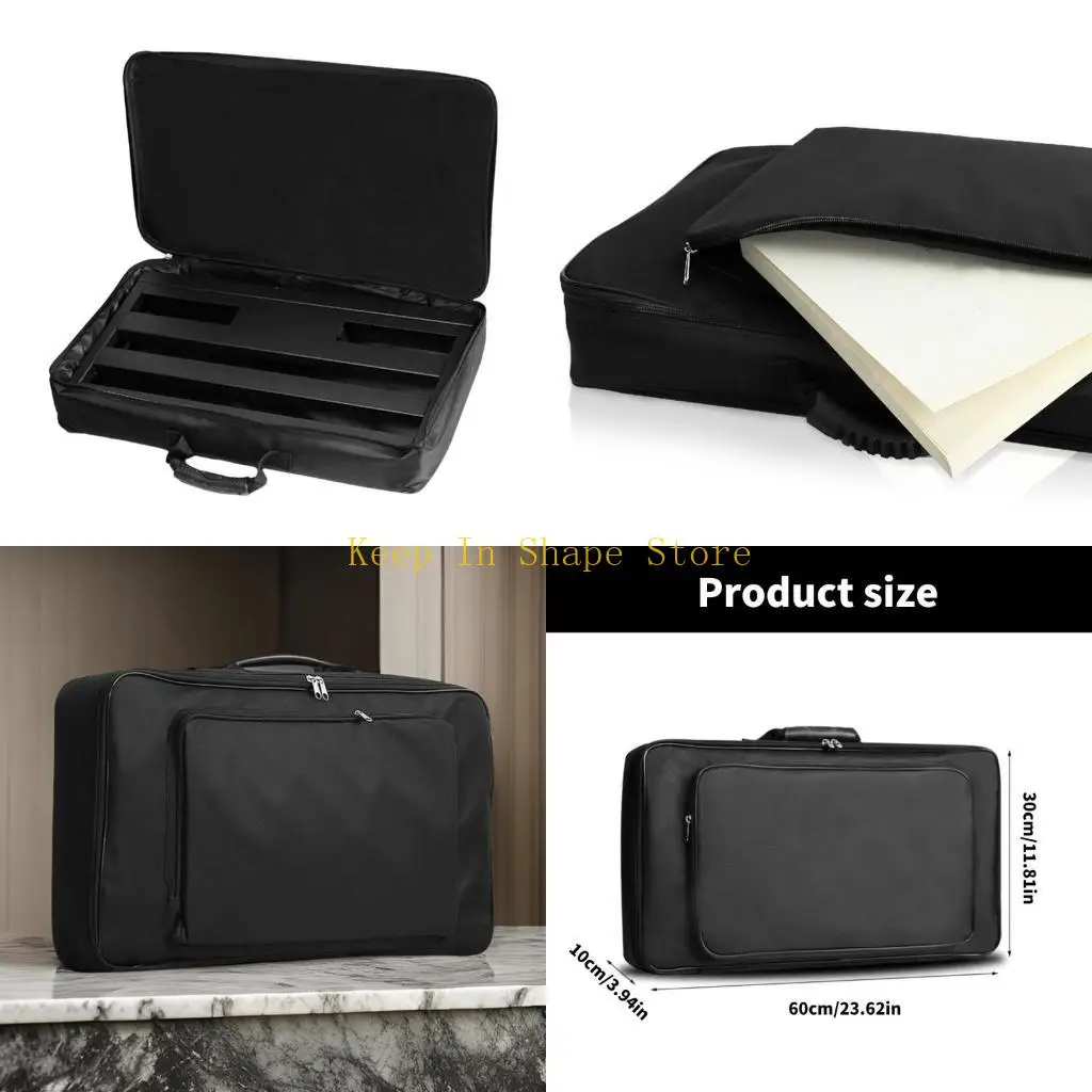 

U1JC Сумка для педали гитарных эффектов, водонепроницаемая сумка для педали гитарных эффектов Сумка для переноски педалборда с