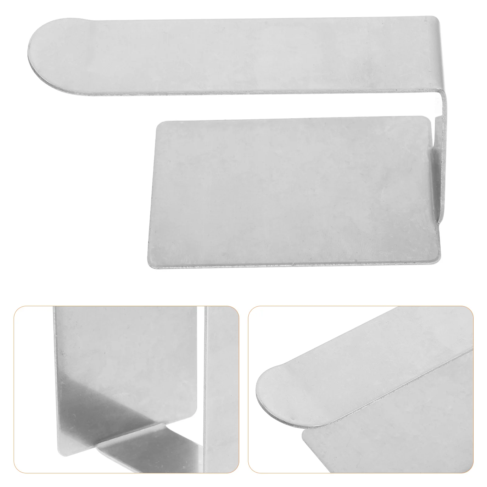 

1Pair Stainless Steel Pot Lid Rack Wall Mounted Nail Organizer Cutting Board Holder Pan Cover Storage