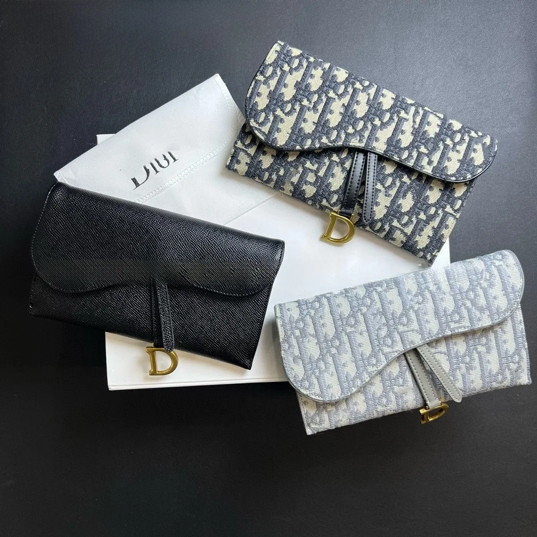 Mini WOC اثنين في واحد محفظة الأمومة دائم الجلود حقيبة يد بسلسلة حقيبة كتف Crossbody محفظة طويلة نمط الشارع الاتجاه