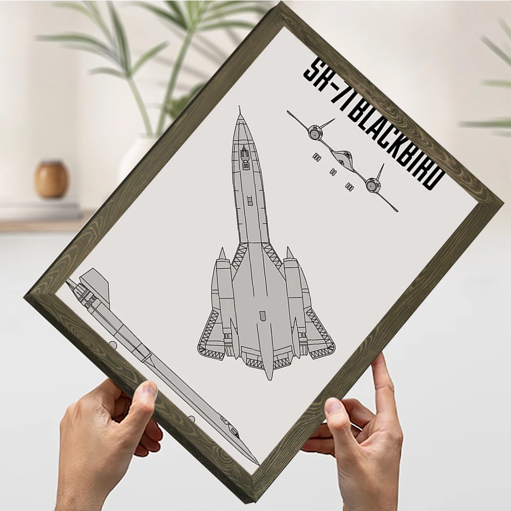 SR-71 بلاك بيرد طباعة ملصق تخصيص مطبوعة قماش اللوحة للصور جدار الفن الجمالية غرفة ديكور ديكورات المنزل