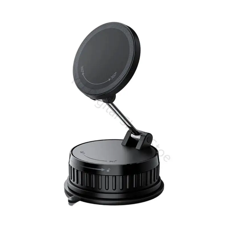96BA 360 Adjustable Vehicle Phone Support With Adhesive Bottom And strong Link For Easy Handling