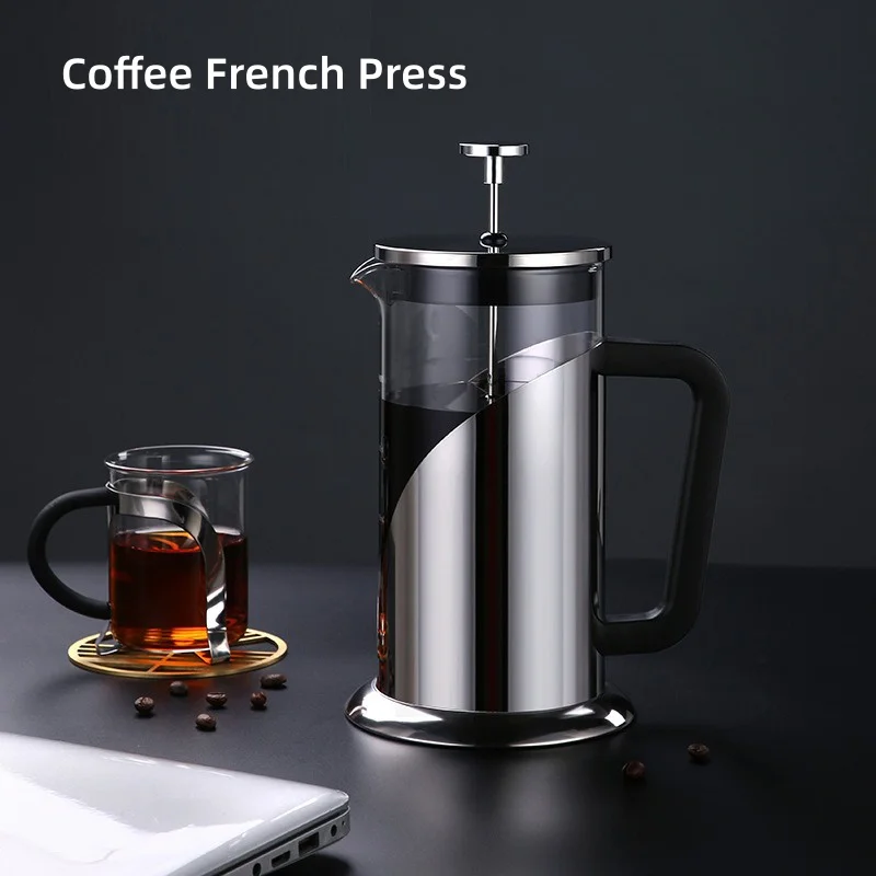 French Stainless Steel Coffee Make Camping French Press Ceramic French Press French Press Coffee Grinder Spaghetti Pot 30cm