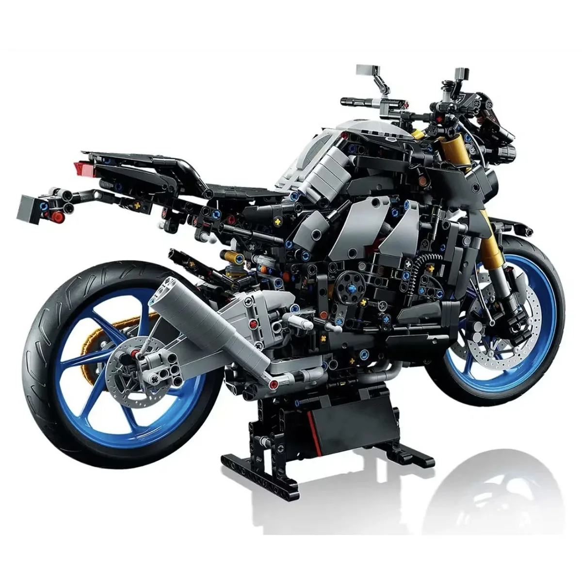 1478 قطعة التقنية MT-10 SP MOC 42159 سباق الدراجات النارية اللبنات عدة ، سرعة نموذج الطوب اللعب والهدايا للأطفال