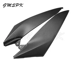 2 adet motosiklet yakıt tankı yan panelleri kapakları Fairing Trim kaputun Fit için Yamaha YZF R1 2004 2005 2006 YZF-R1 04-06