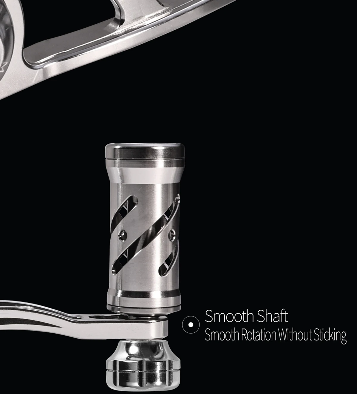 HEIGHTEN Verstellbarer Baitcasting-Rollen-Griff mit Knopf, Multifunktionales DIY-Modifikations-Zubehör für Köder-Angelzubehör – Detail 10