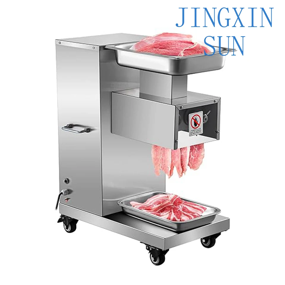 YF130L for Commercial Meat Cutter Machine 1100LB H Electric Meat Cutting Machine 750W for Restaurant Food Slicer for Deli