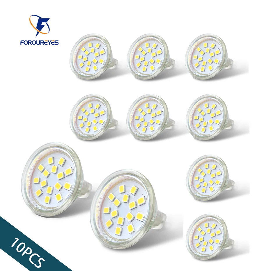 10pcs MR11 Led Bulb AC12V 5W NO Flicker 120 Degree 2835smd 15leds GU4 Mini Spotlight Light For Living Room Replace Halogen Light