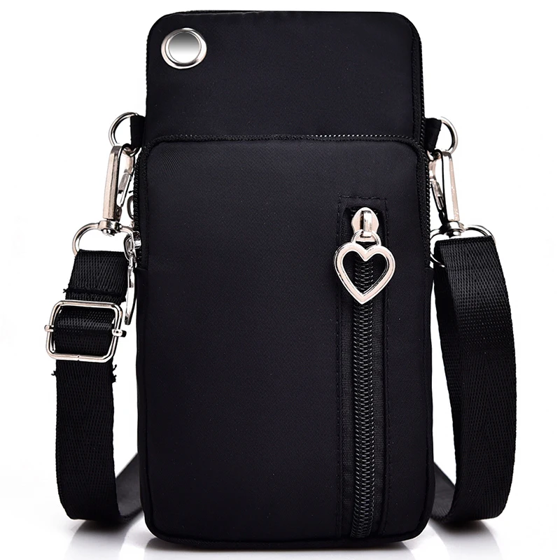 Universal Mobile Phone Bag For Phone Case Wallet Outdoor Sport Arm Purse Shoulder Bag Women Phone Pouch Shoulder Bag