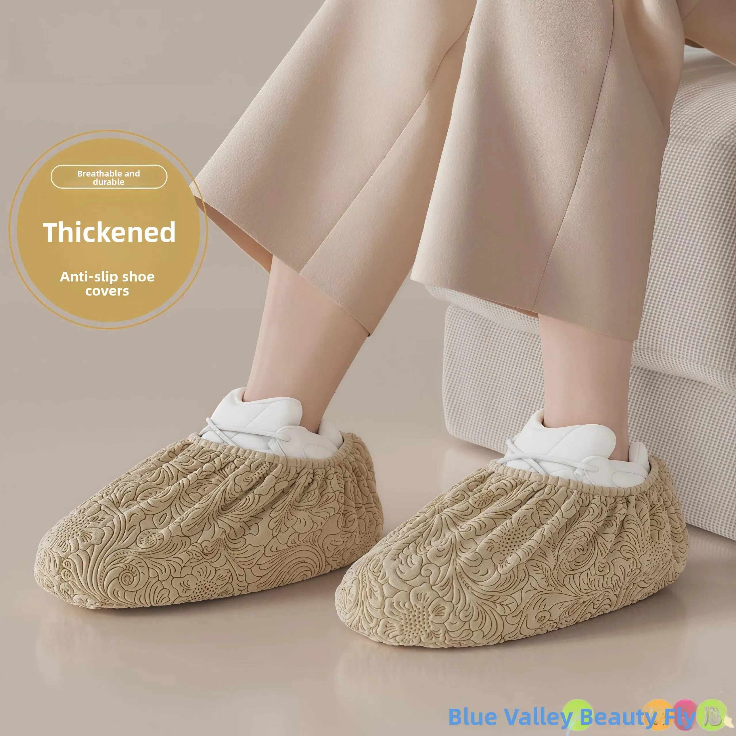 disposable-thickened-non-woven-fabric-shoe-covers-for-home-indoor-use-guest-slippers-anti-slip-wear-resistant-student-lab-spe