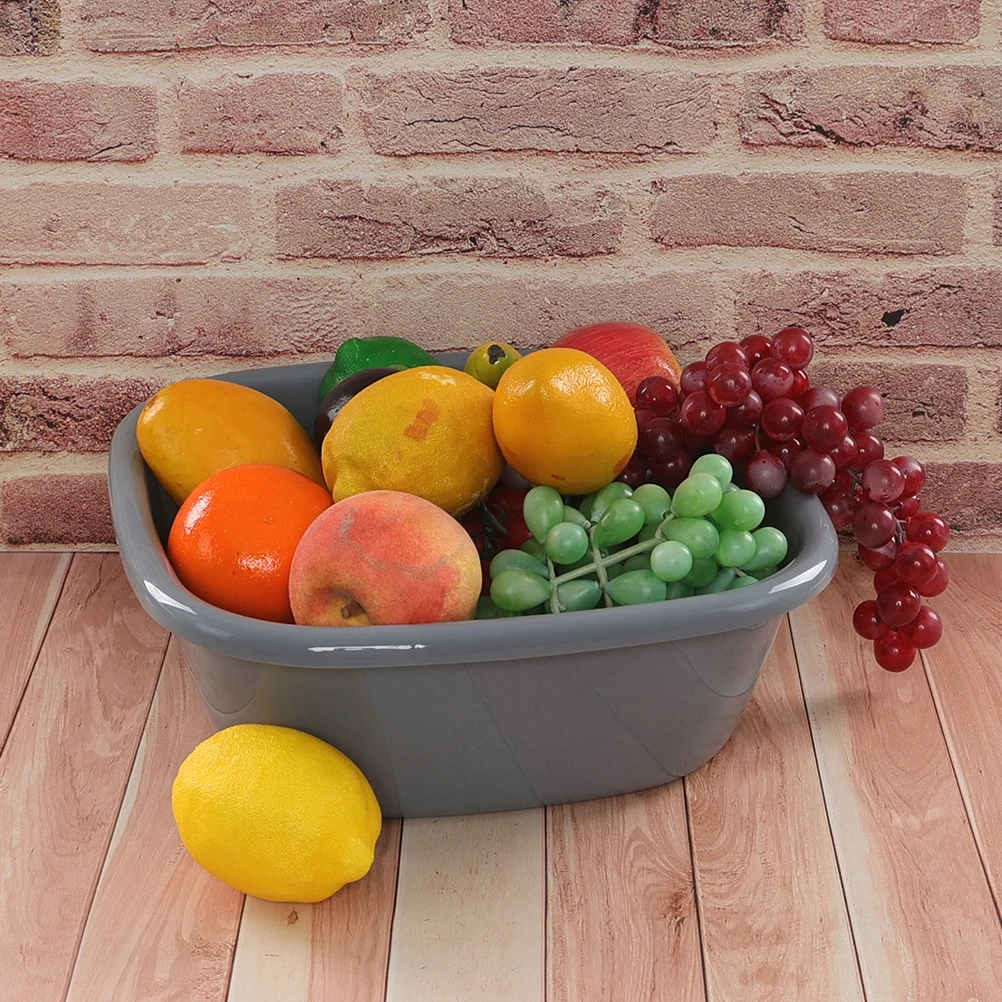 

3 Pcs Laundry Tub Small Dish Pans Kitchen Sink Washing Dishes Foot Soaking Hair Basin Portable Wash Basin Set Multifunctional