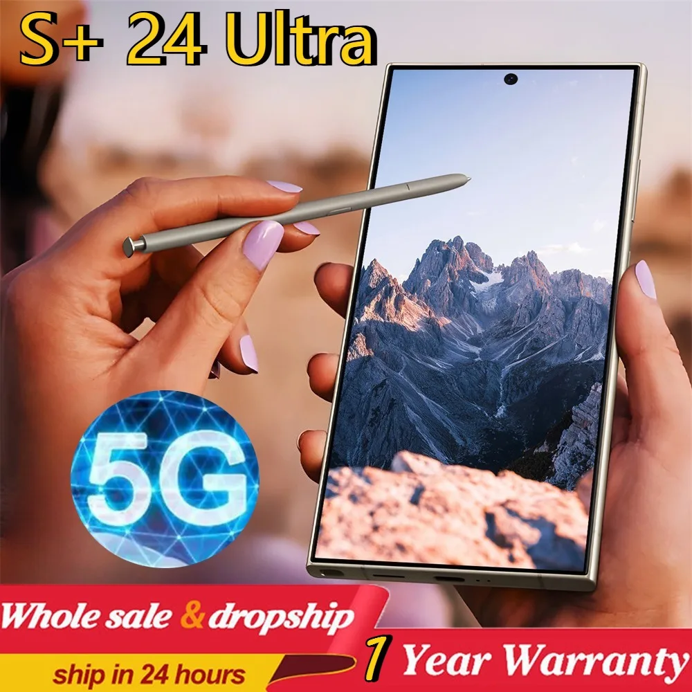 

2025 Smartphone Case For S24 Ultra 7.3inch Original 5G Dual SIM Andriod 14 Cellphones Case 7800mAh Case For Mobile Cell Phones