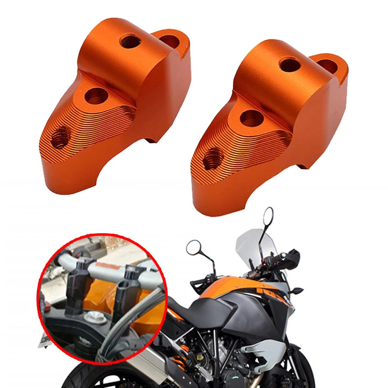 

Motorcycle Accessories Handlebar Heightening Handlebar Risers Modified Parts Fit For KTM 1050 1090 1190 1290 Adventure 2013-2021