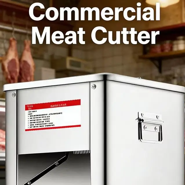 

Small Electric Meat Cutter Commercial Desktop Vegetable Shredder Kitchen Appliance for Home Use