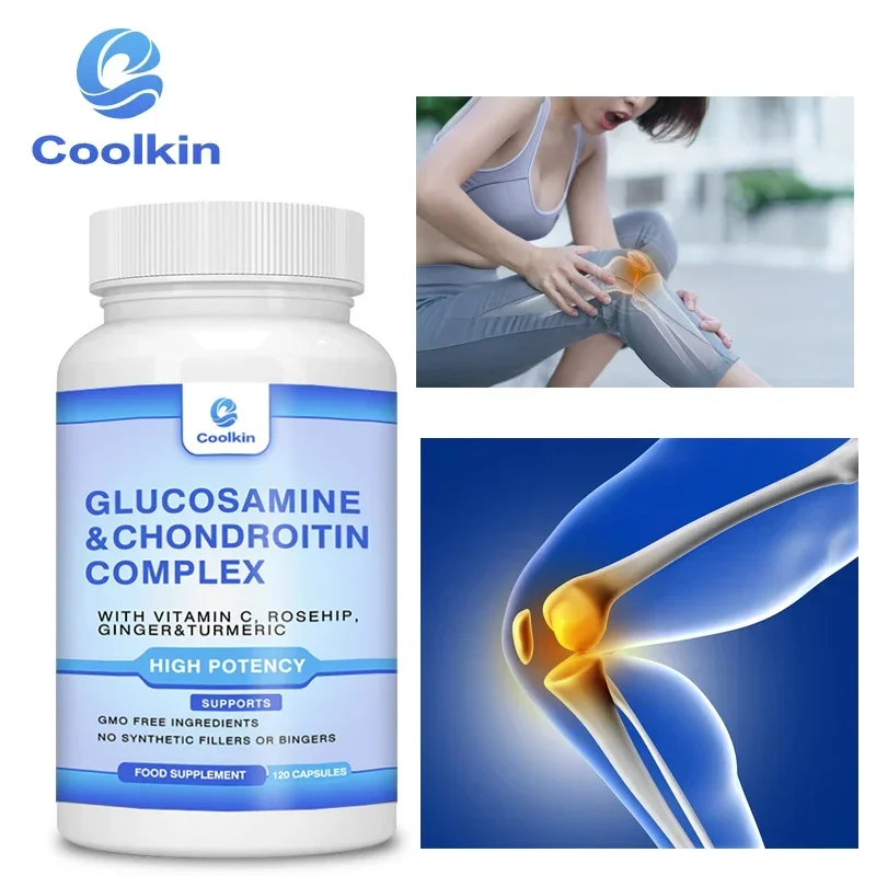 

Glucosamine and Chondroitin Complex - Bone and Normal Cartilage Health, Relieve Joint Pain