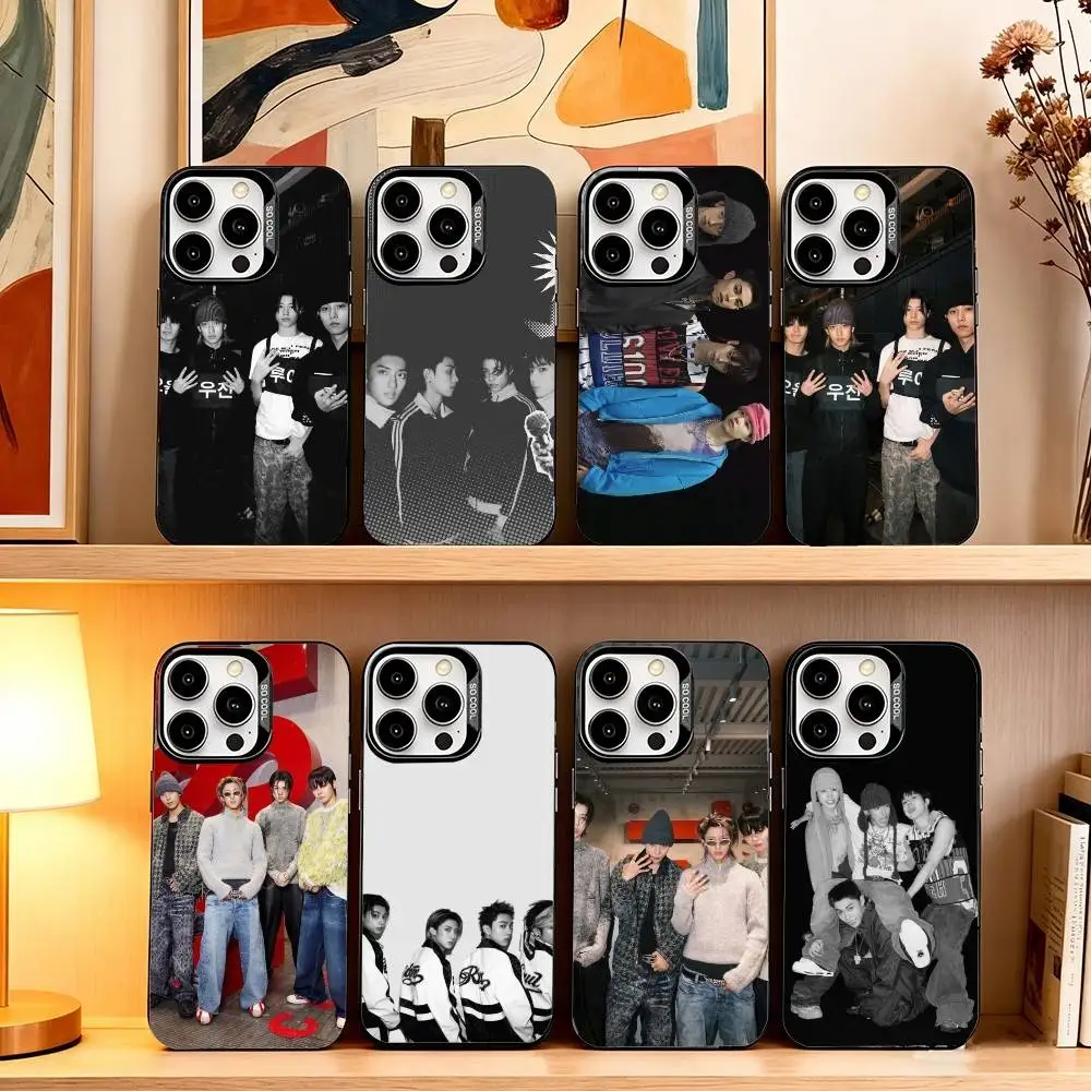 

LNGSHOT SHOT CALLERS lngshot4sho Phone Case For iPhone 17,16,15,14,13,12,11 Plus,Pro Max,XS,Colorful Silver Black Cover